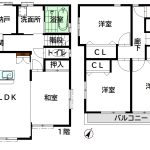 4ＬＤＫ+納戸(間取)