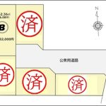 B区画　B区画奥より撮影