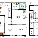 ５DK　オール電化（IH+エコキュート）(間取)