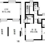 3SLDK+WIC 駐車場に200Vコンセント付 (間取) 3SLDK+WIC 駐車場に200Vコンセント付 (間取)
