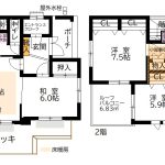 4ＬＤＫ+小屋裏収納+SIC(間取)