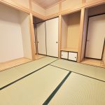 1階リビング横の和室（4.5帖）