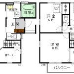 3ＬＤＫ＋ＷＩＣ(間取)