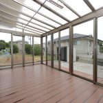 １階リビング南側のサンルーム（２７０×４５０）