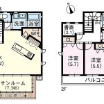 ３ＬＤＫ+ＷＩＣ+書斎+パントリー  広いサンルームが魅力です！(間取)